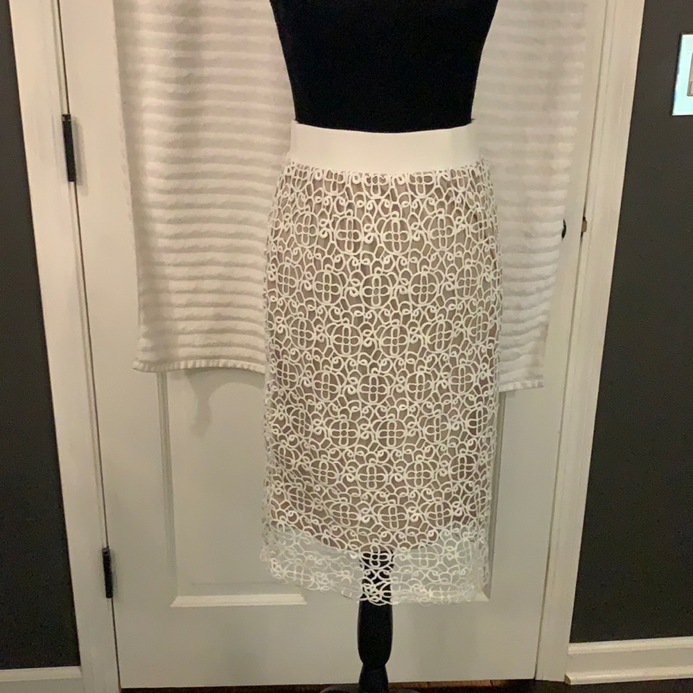 Focus 2000 crocheted pencil skirt.